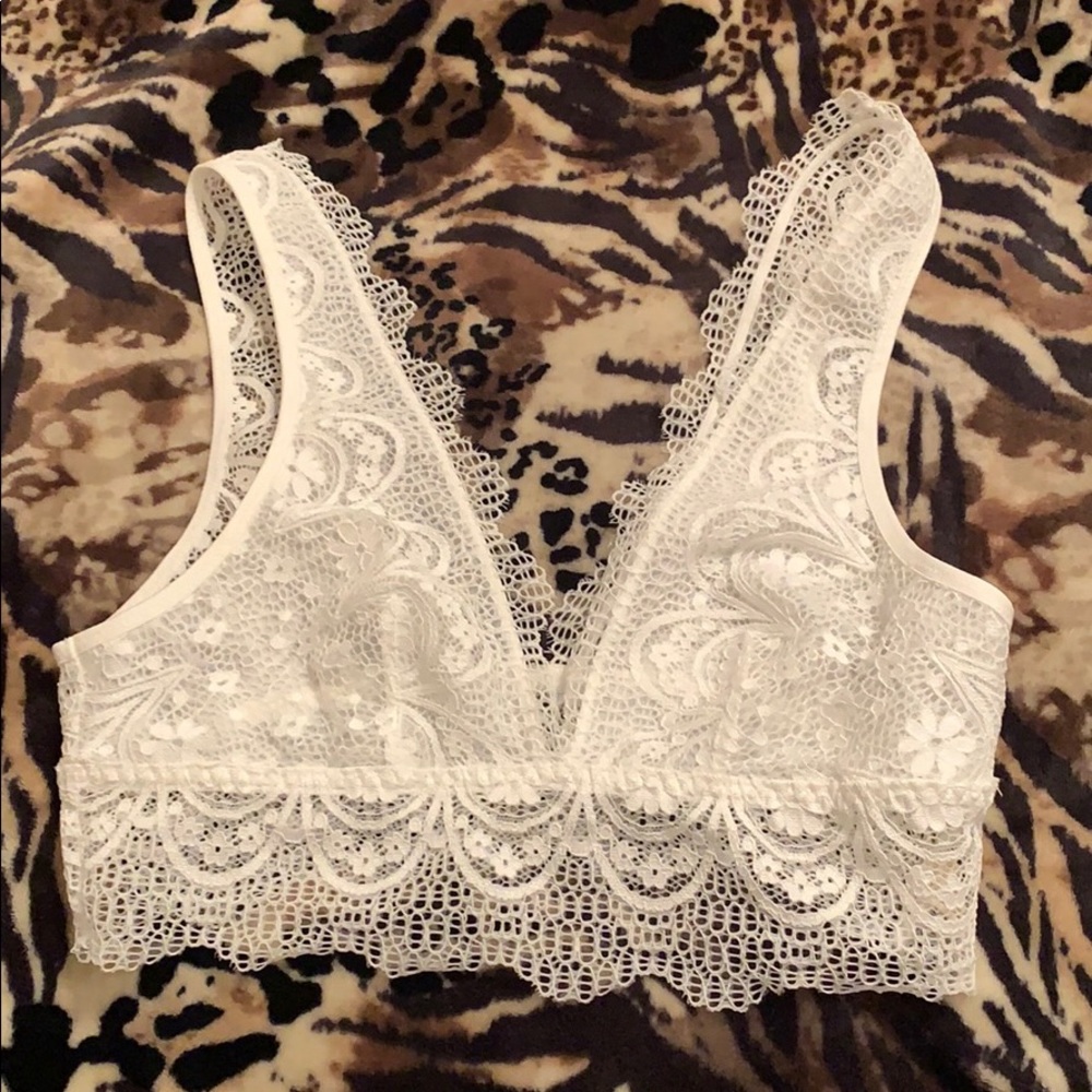 White Bralette